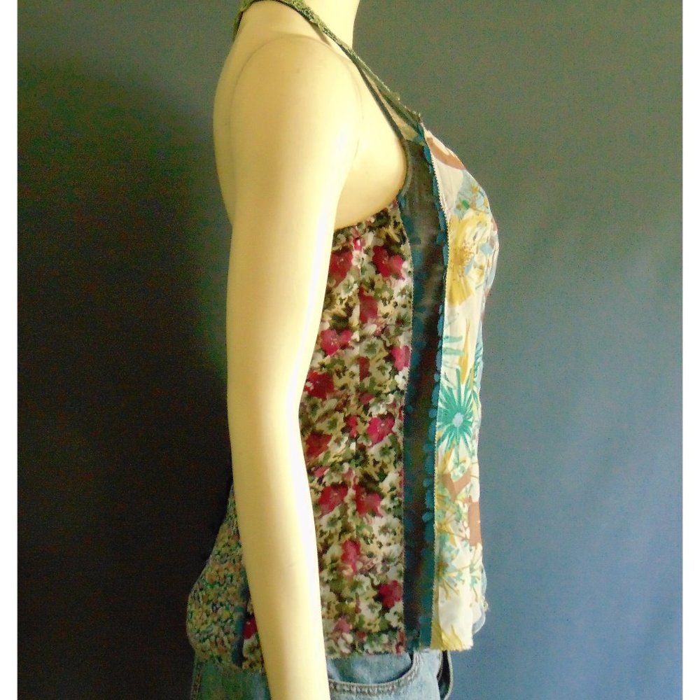 Beguile by Byron Lars Wilderflora Racerback Top 4 - Picture 6 of 13